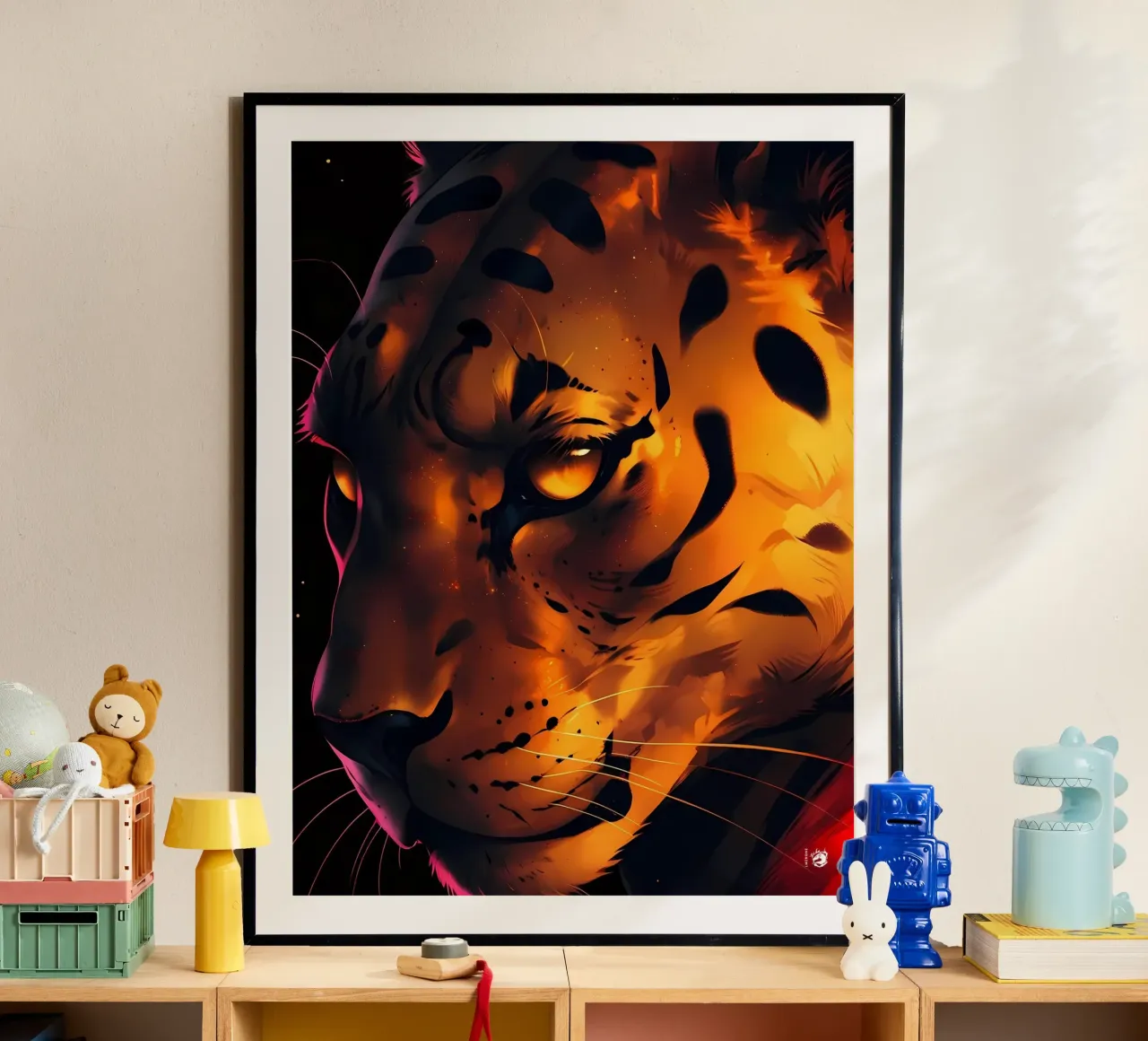 Epischer Dunkelpanther Poster von LM2KONE