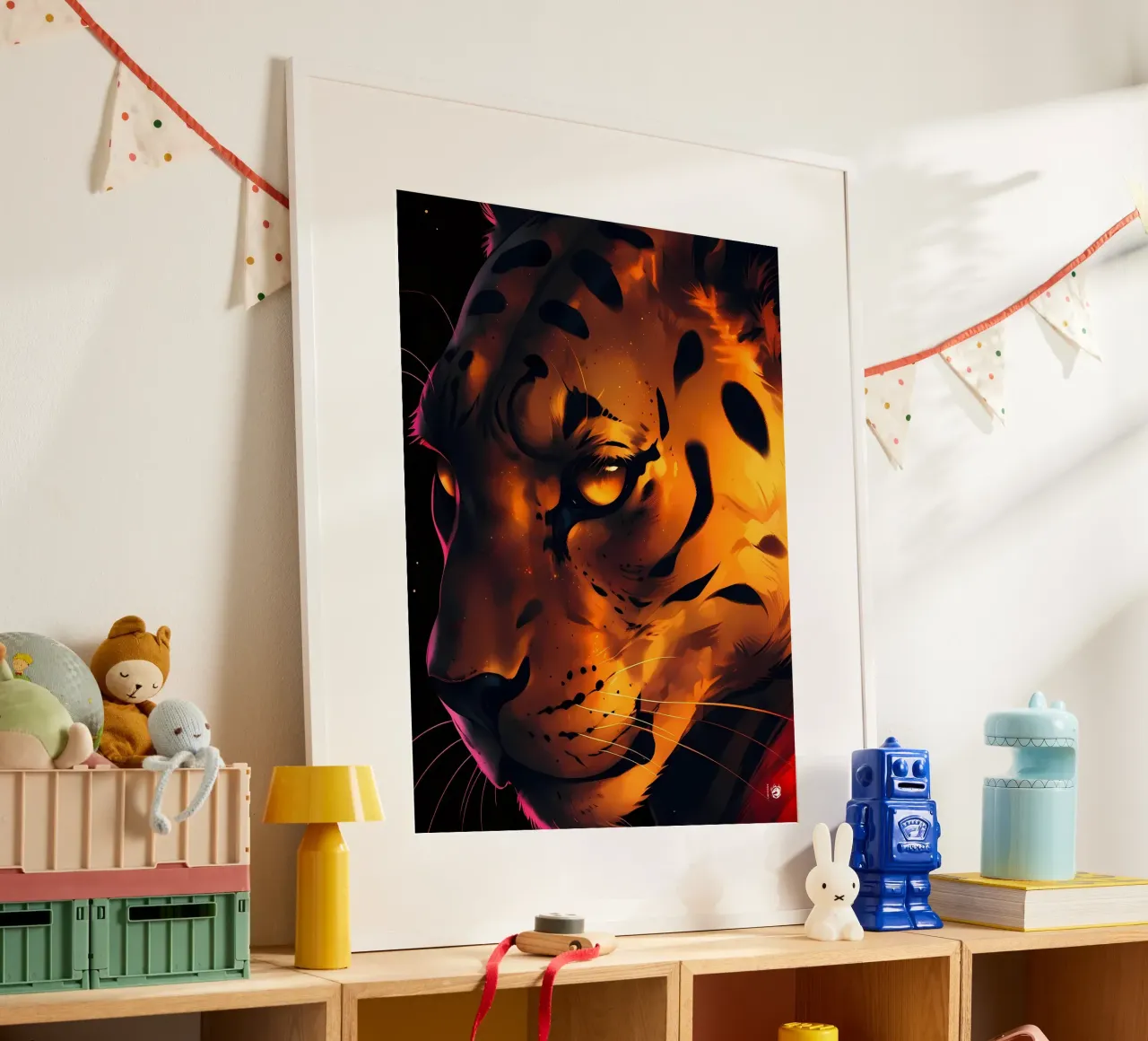 Epischer Dunkelpanther Poster von LM2KONE