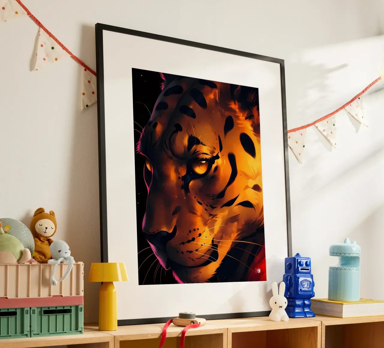 Epischer Dunkelpanther Poster von LM2KONE