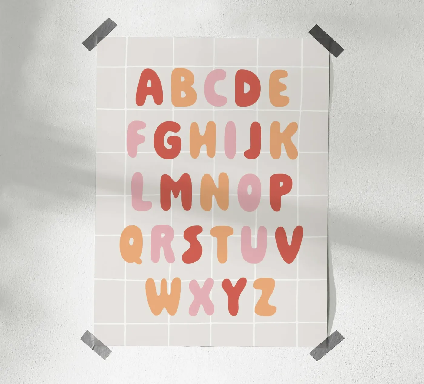 ABC Poster von we line studio - art