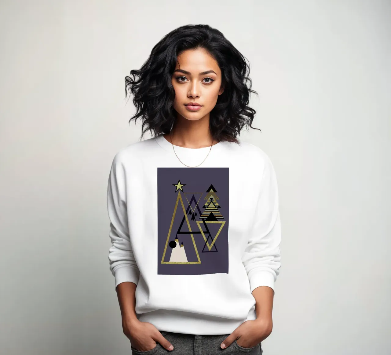 Abstract 2 Sweatshirt von Sabrina Ziegenhorn