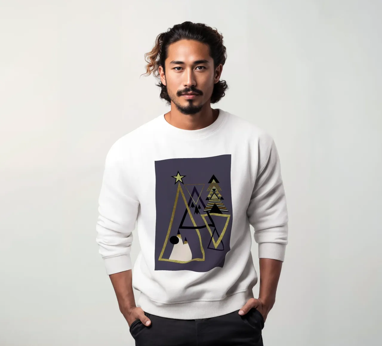 Abstract 2 Sweatshirt von Sabrina Ziegenhorn