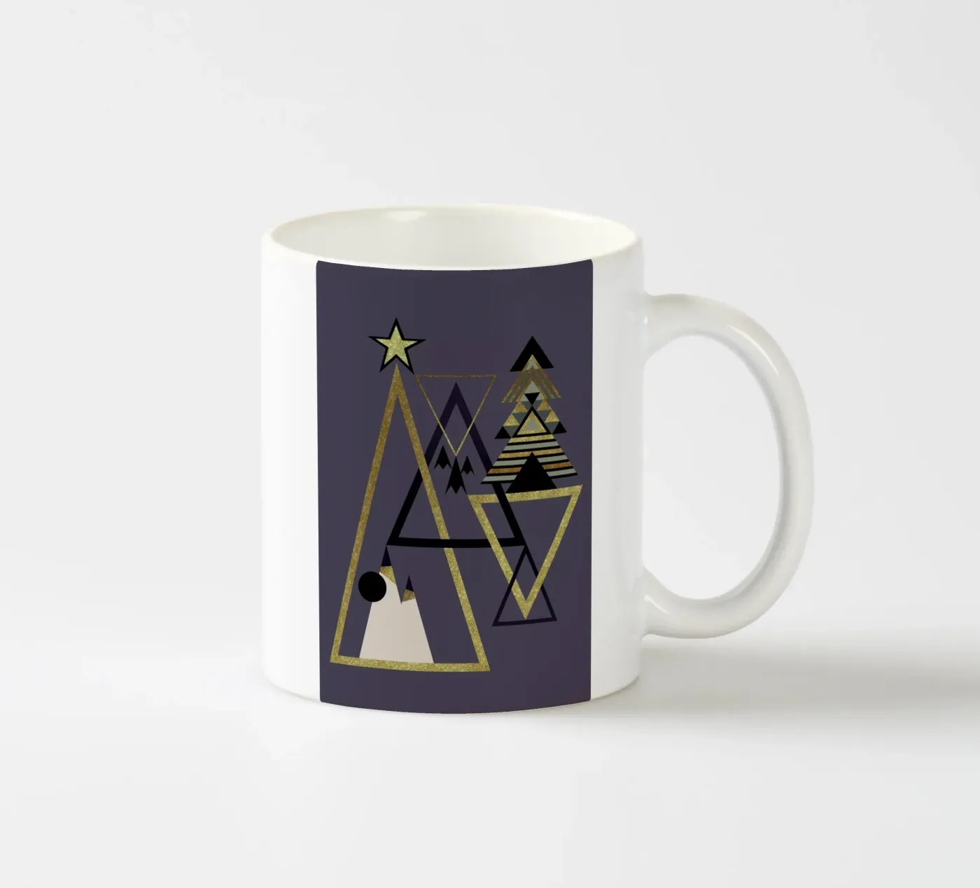 Abstract 2 ceramic mug by Sabrina Ziegenhorn