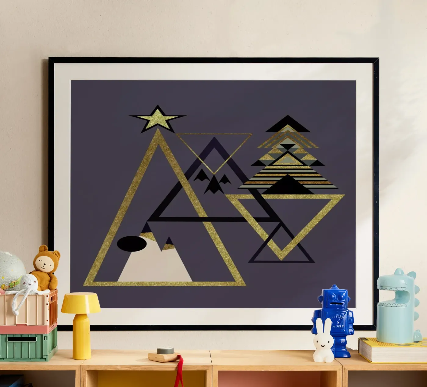 Abstract 2 Poster von Sabrina Ziegenhorn