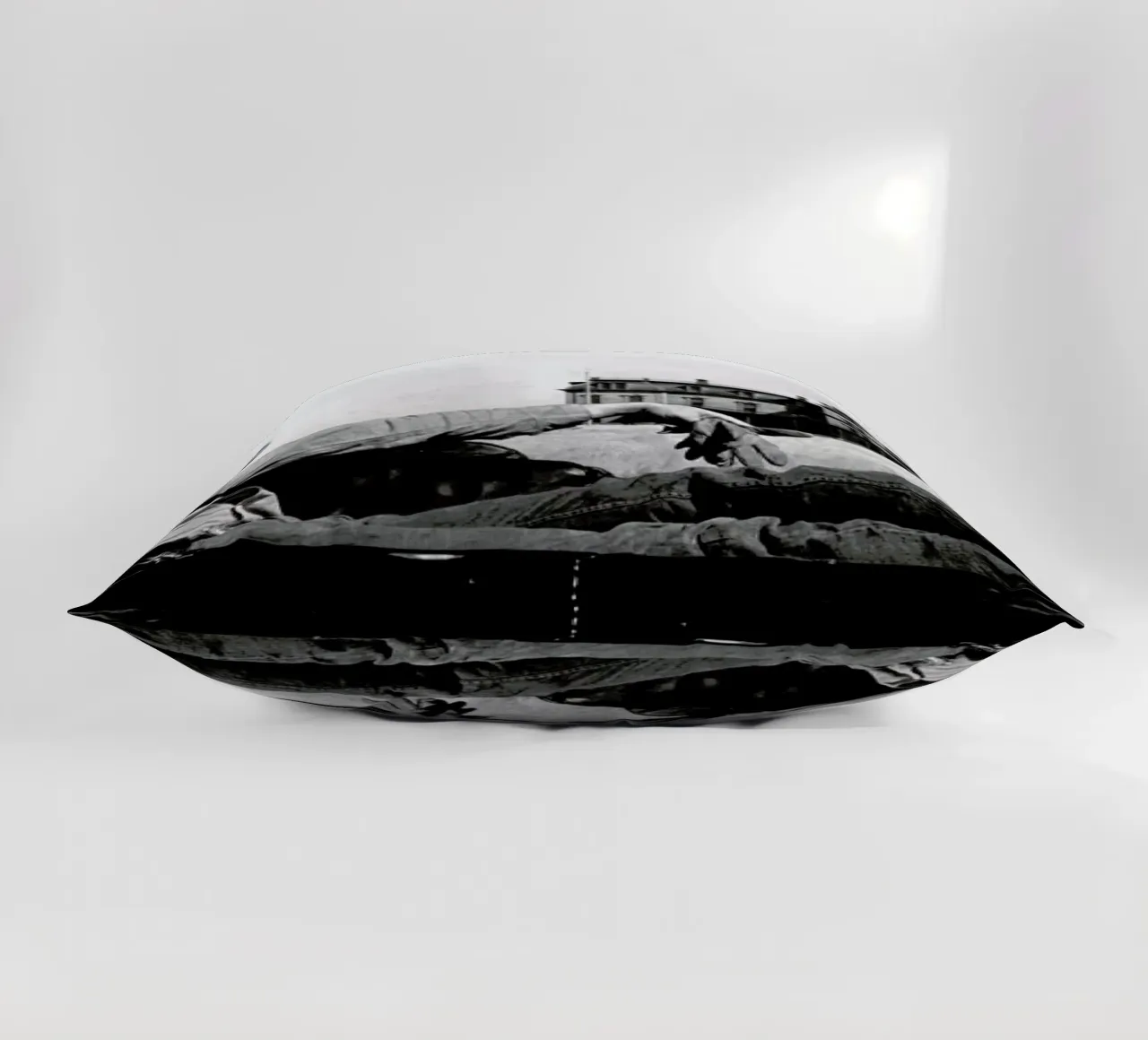 James Dean in 'Giant' cuscino da Gallery Print and Art Limited