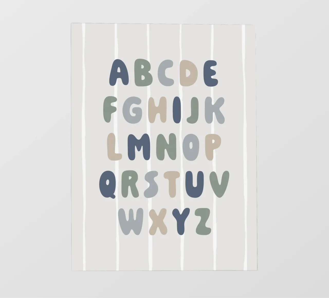 ABC telo in pvc da we line studio - art