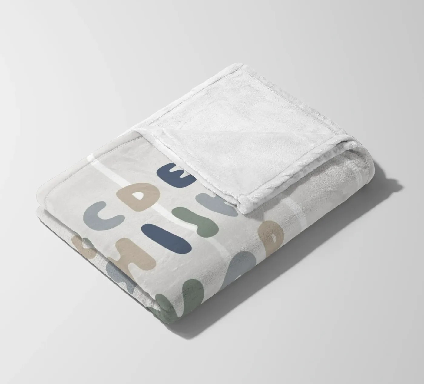 ABC Fleecedecke von we line studio - art