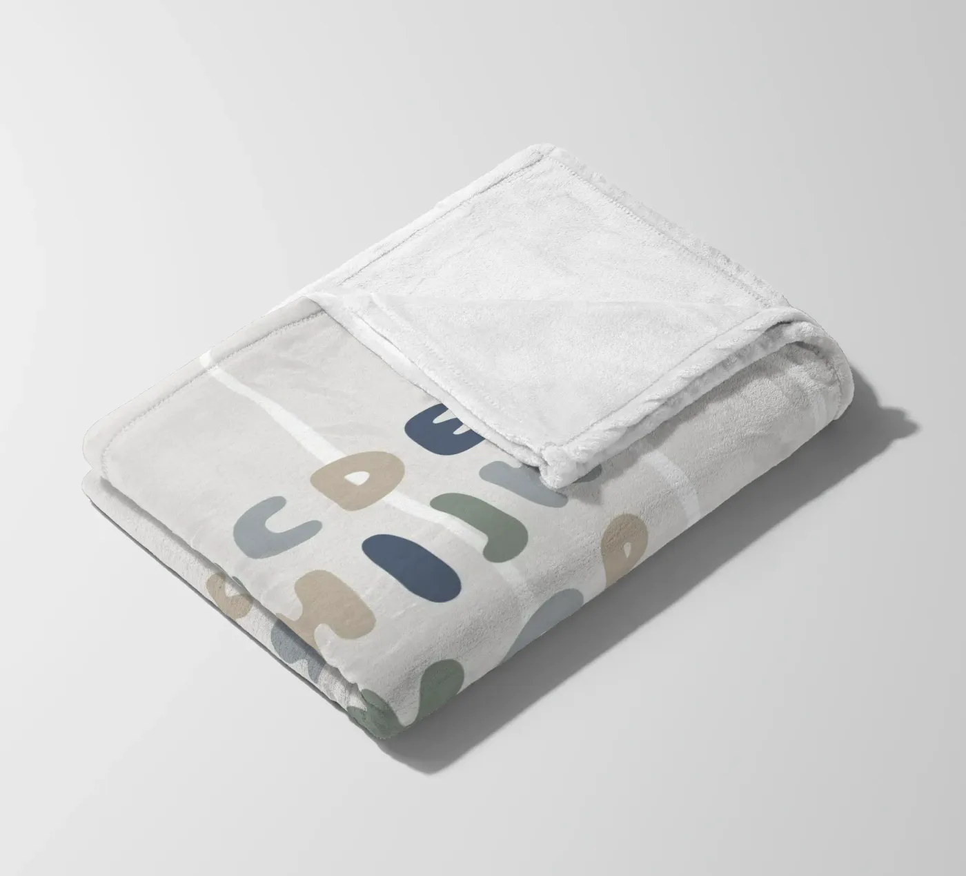 ABC Fleecedecke von we line studio - art