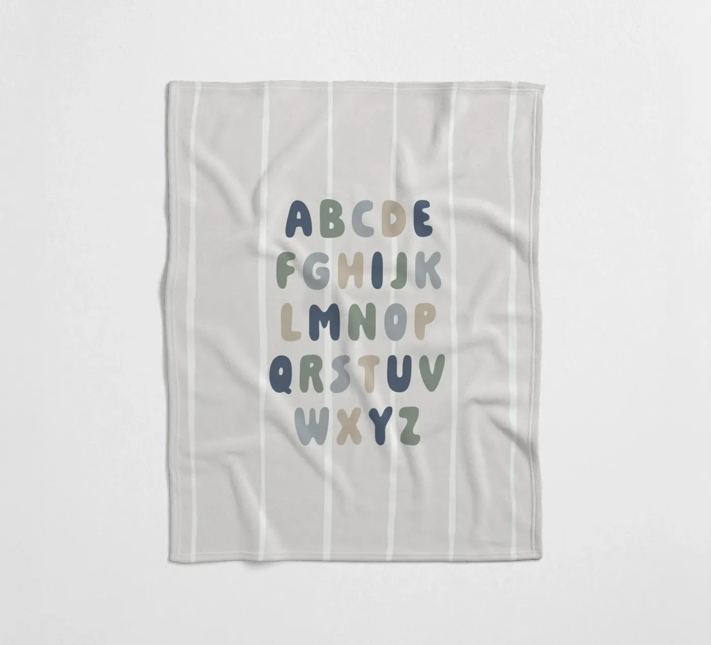 ABC Fleecedecke von we line studio - art