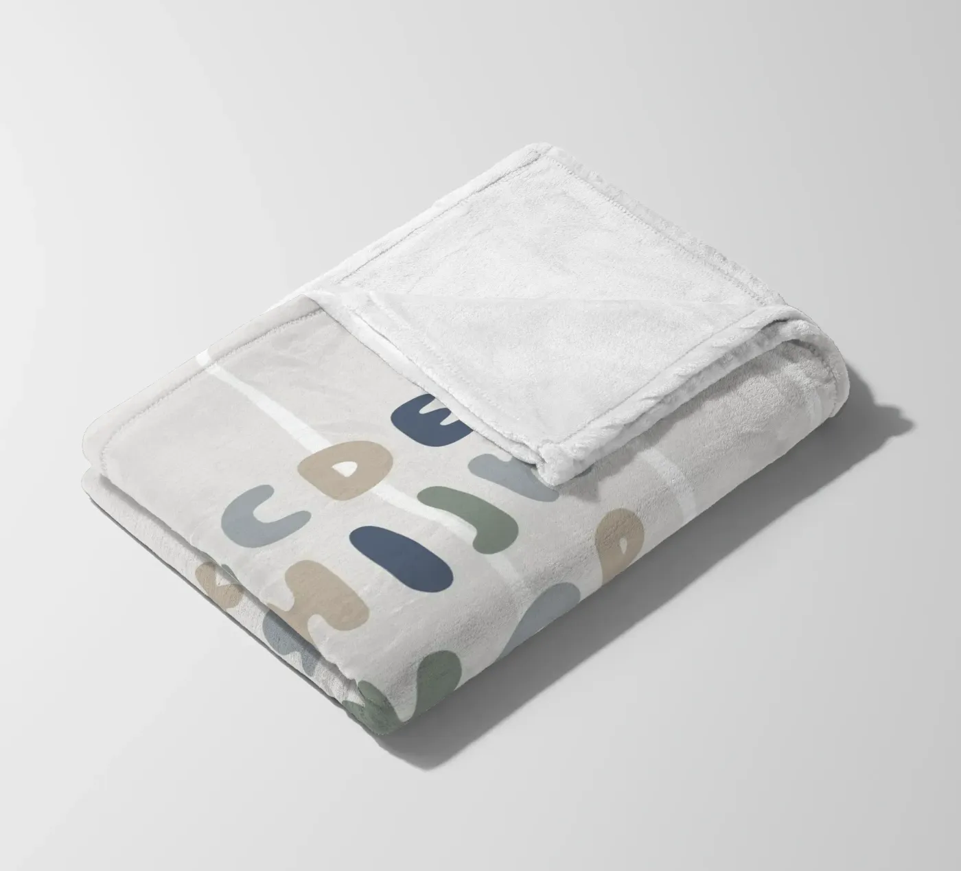 ABC Fleecedecke von we line studio - art