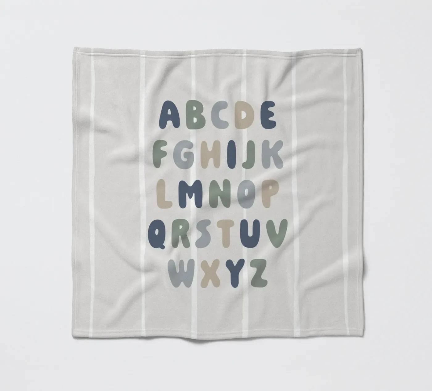 ABC Fleecedecke von we line studio - art