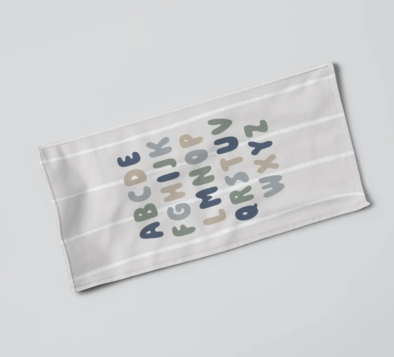 ABC asciugamano da bagno da we line studio - art