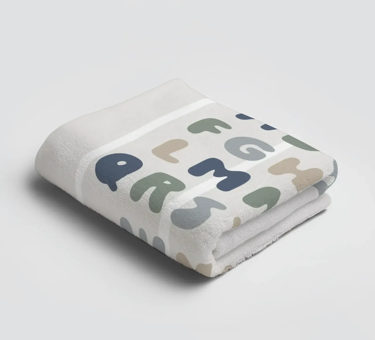 ABC asciugamano da bagno da we line studio - art