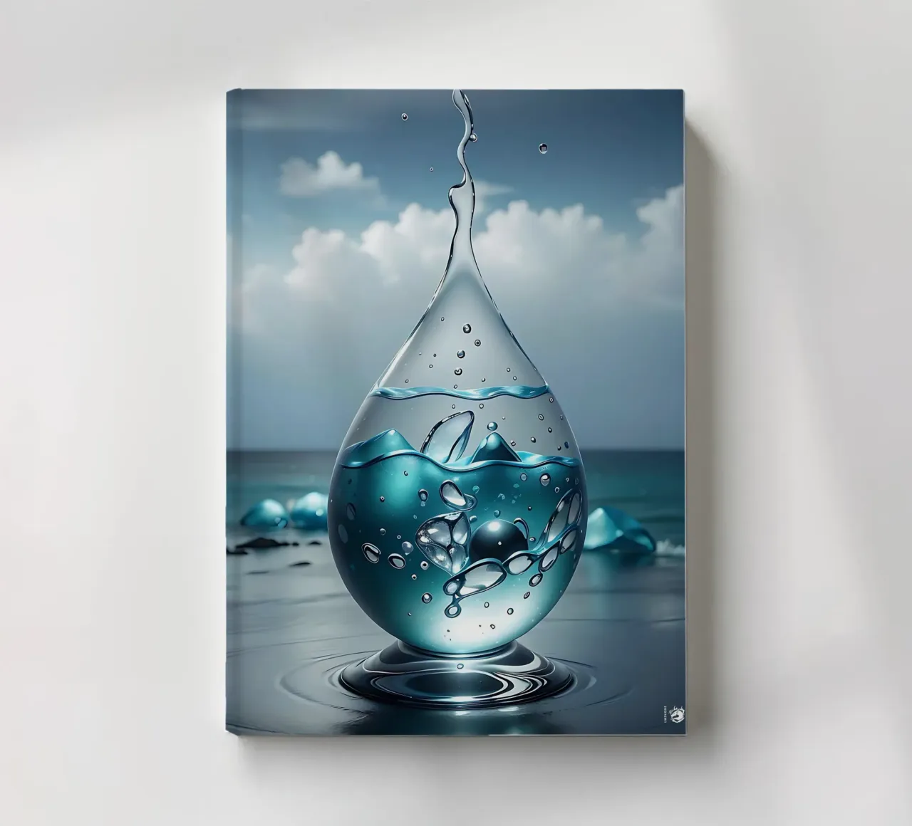 Zen Water Drop Sea notebook by LM2KONE
