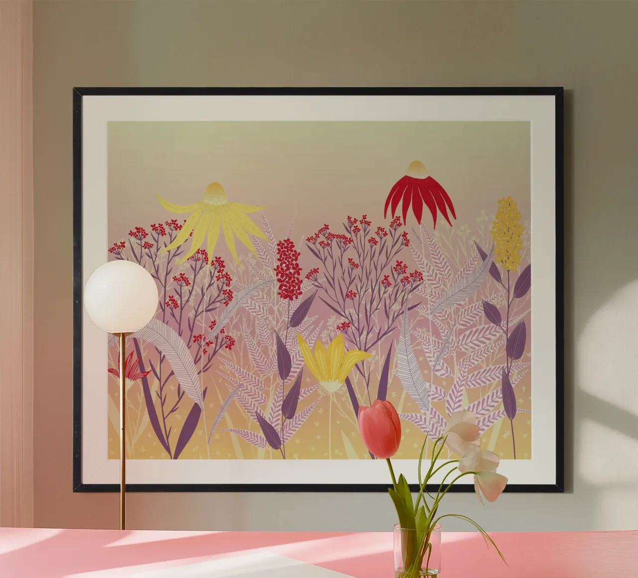 Armonia dei fiori selvatici carta hahnemühle da nicigabrieldesigns