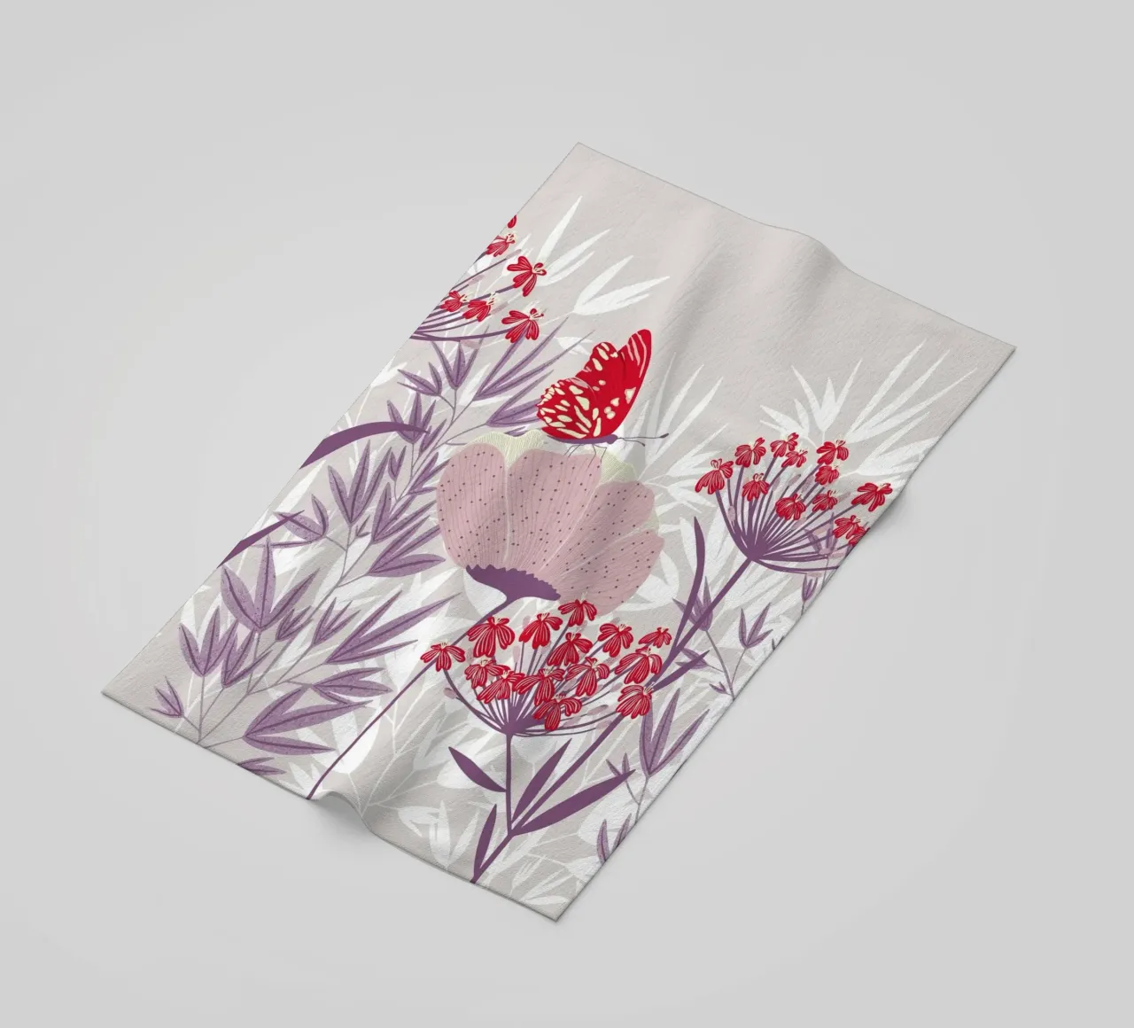 Scena di natura serena telo mare da nicigabrieldesigns