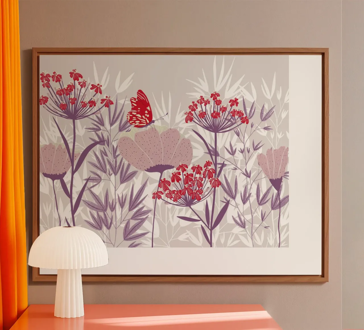 Scena di natura serena alluminio dibond da nicigabrieldesigns