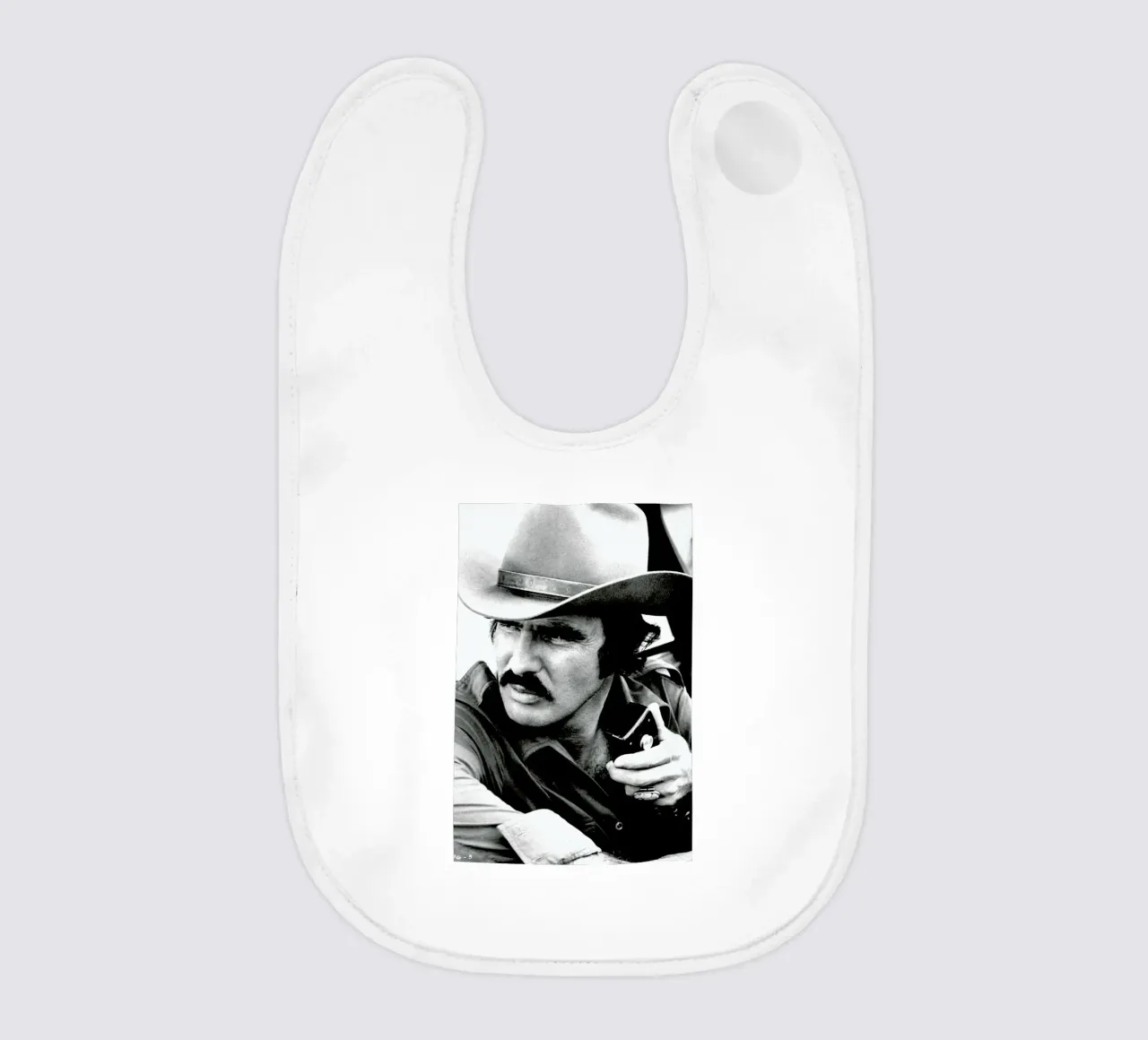 Burt Reynolds in 'Smokey and the Bandit' bavaglino da Gallery Print and Art Limited