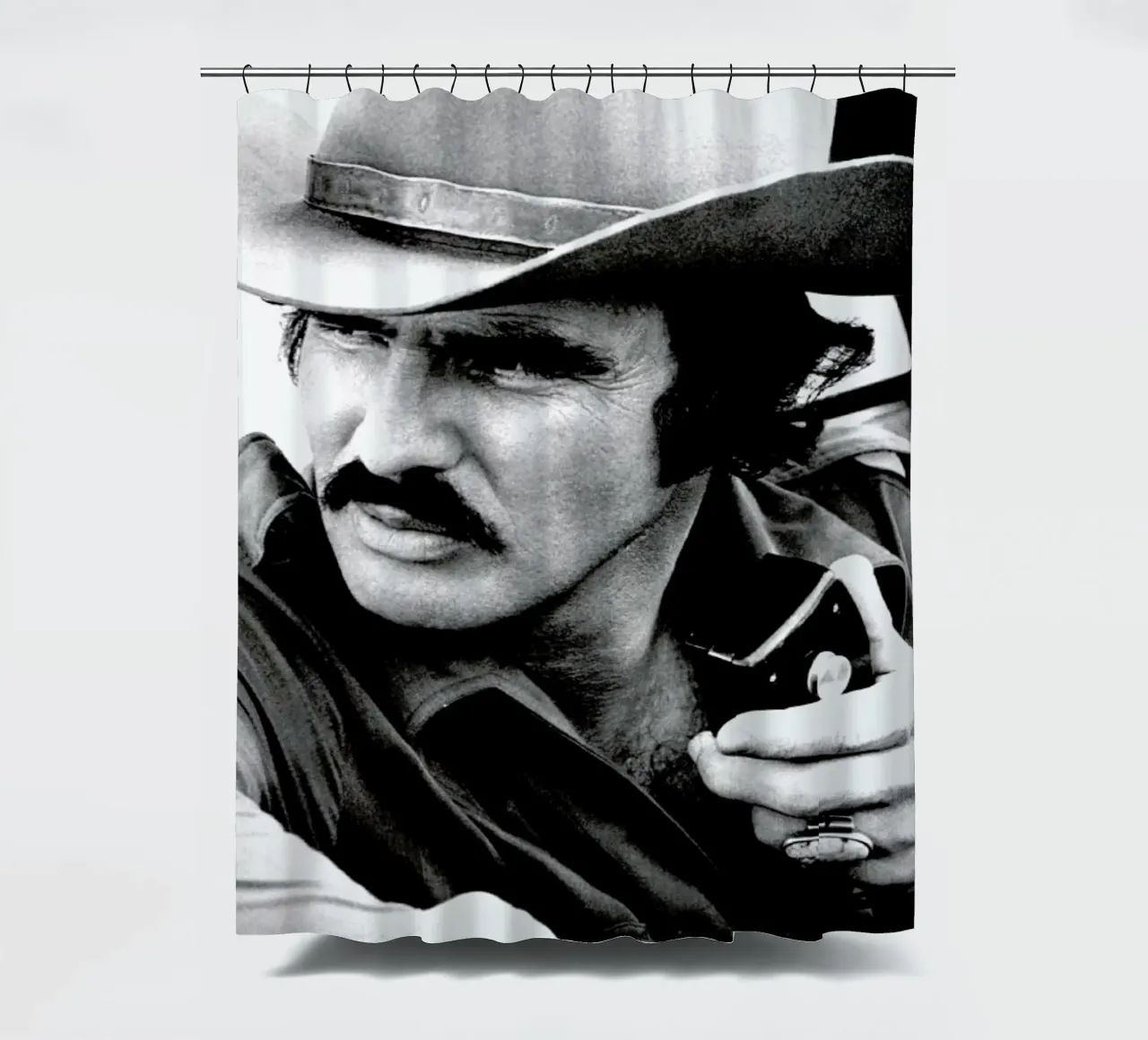 Burt Reynolds in 'Smokey and the Bandit' tenda da doccia da Gallery Print and Art Limited