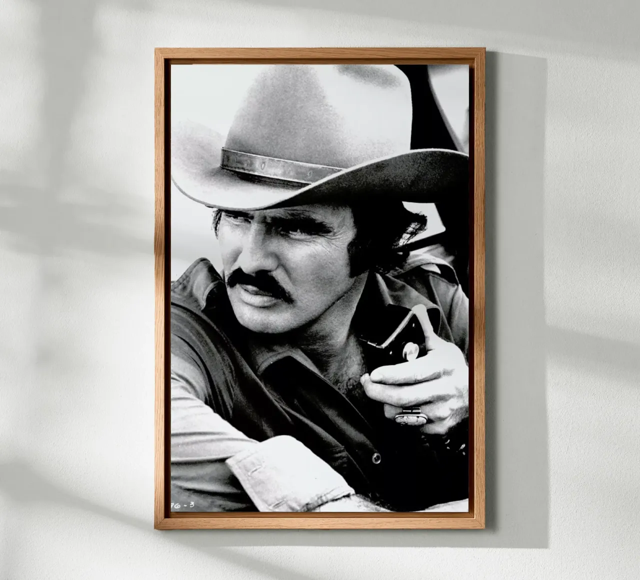 Burt Reynolds in 'Smokey and the Bandit' tela da Gallery Print and Art Limited