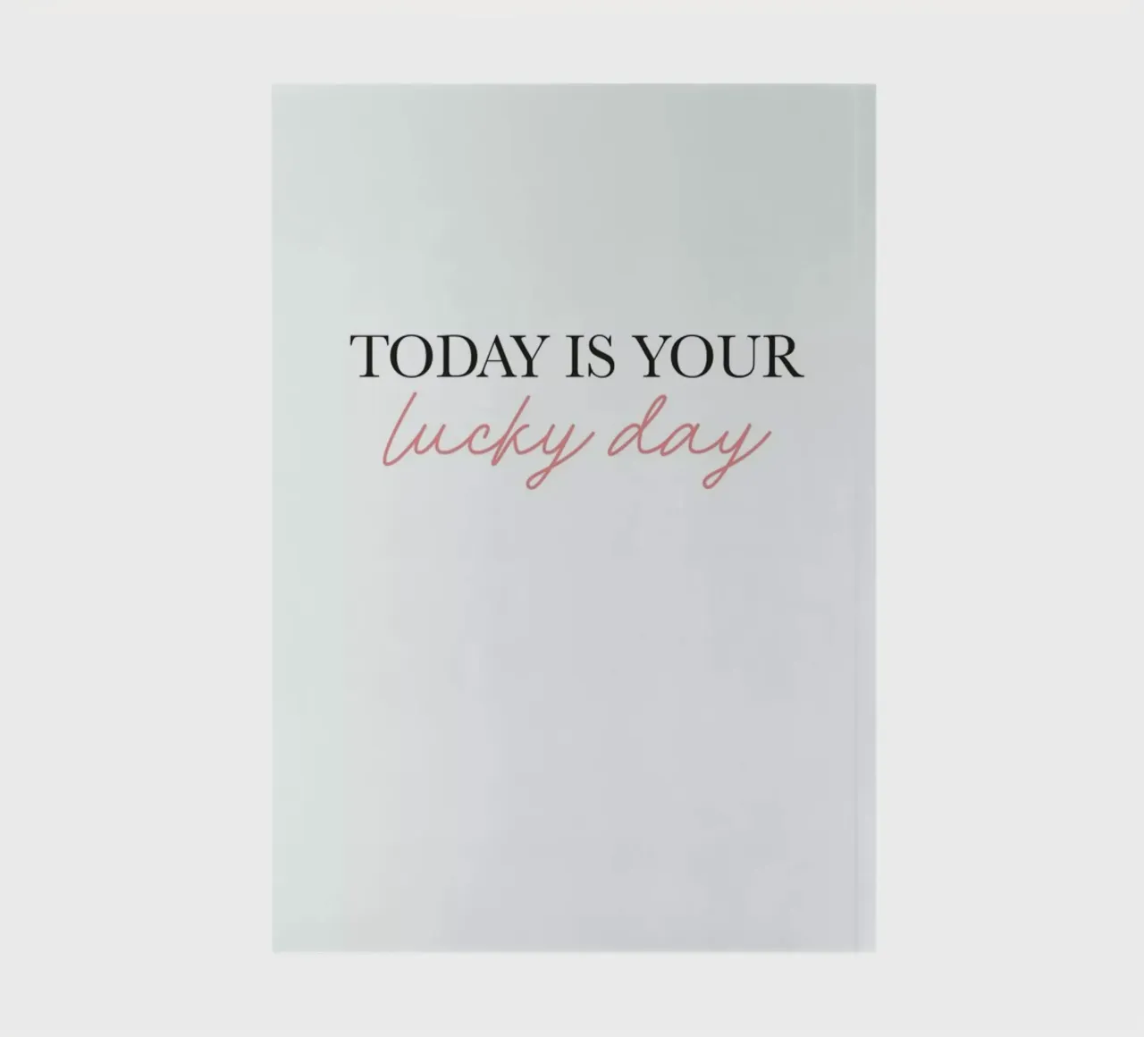 Lucky Day notebook by Studio One