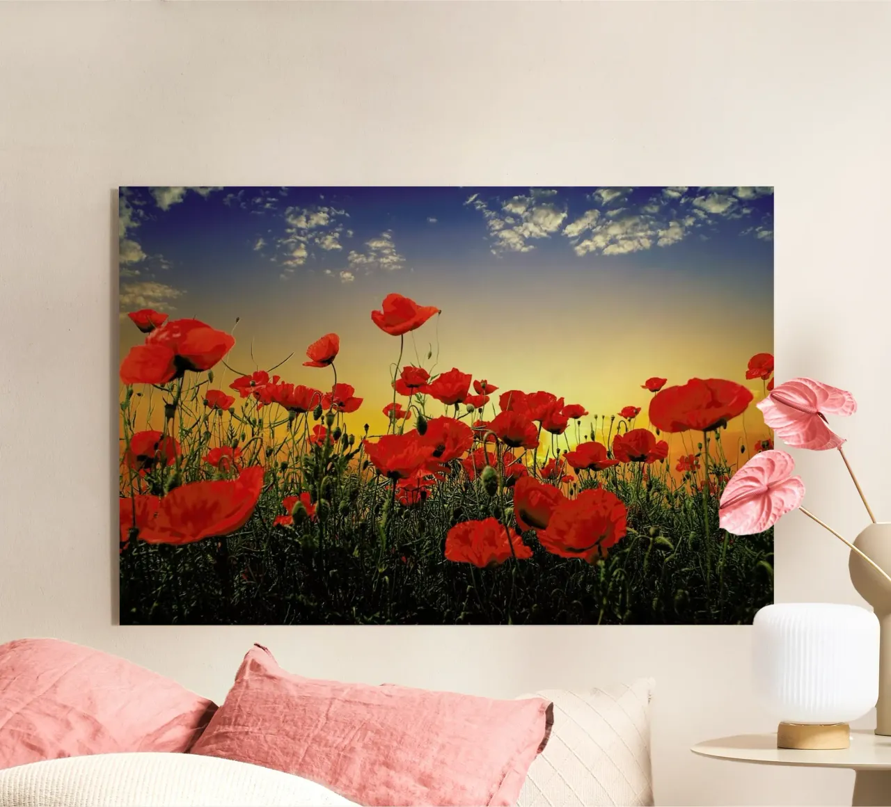 Poppies plexiglass da Pictufy