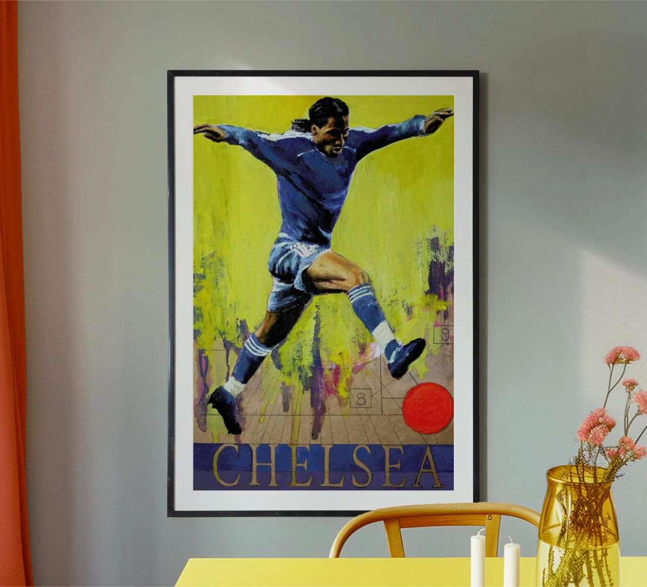 One Love - Chelsea poster van David Diehl