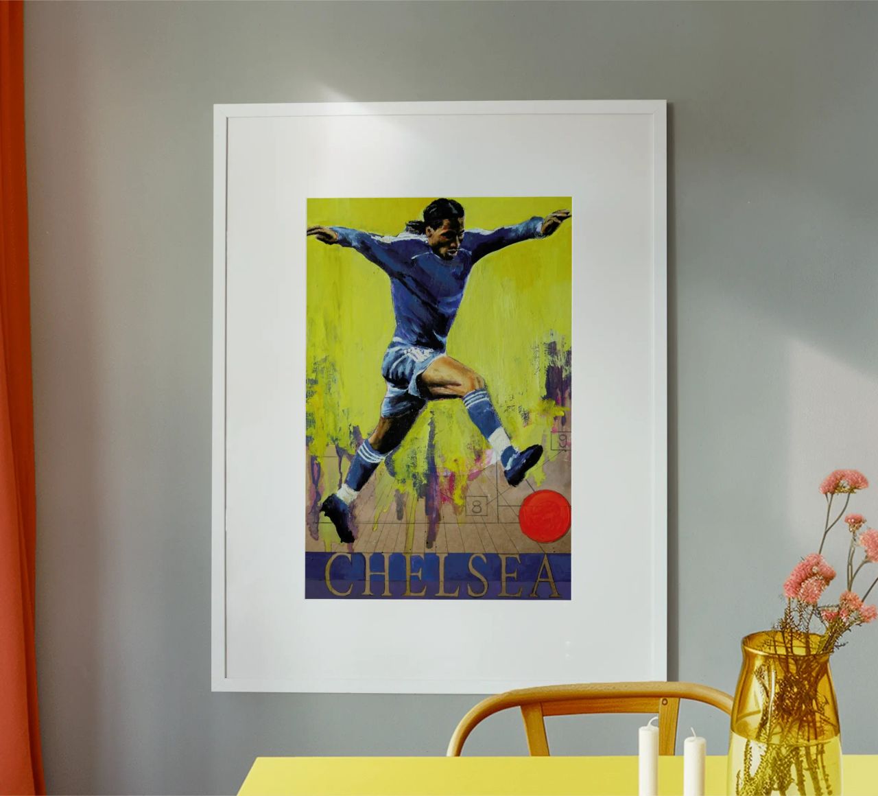 One Love - Chelsea poster van David Diehl