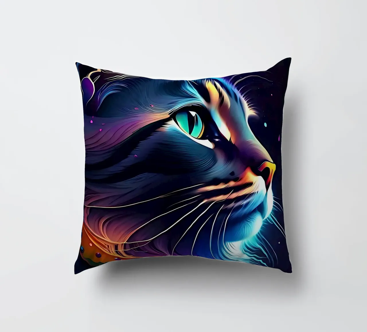 Nebula Space Cat cuscino da LM2KONE