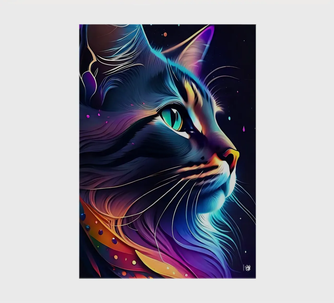 Nebula Space Cat notebook by LM2KONE