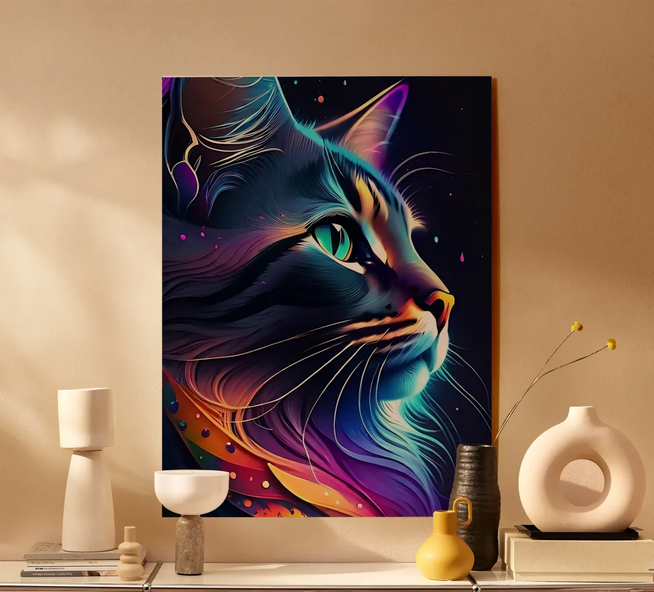 Nebula Space Cat plexiglass da LM2Kone