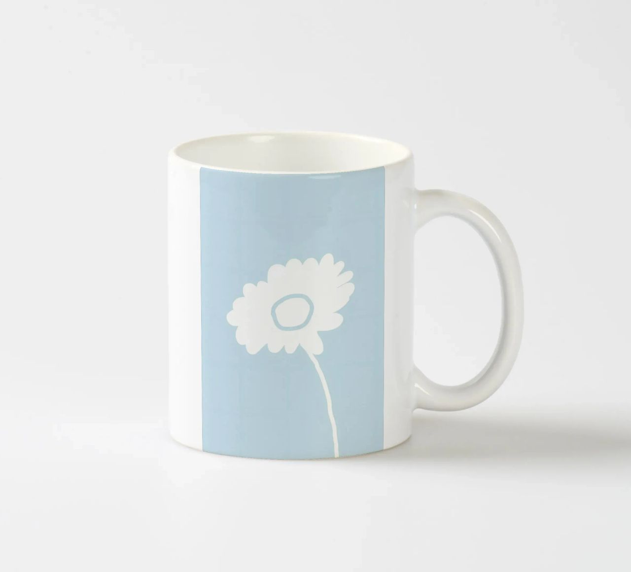fiore botanico tazza in ceramica da Book