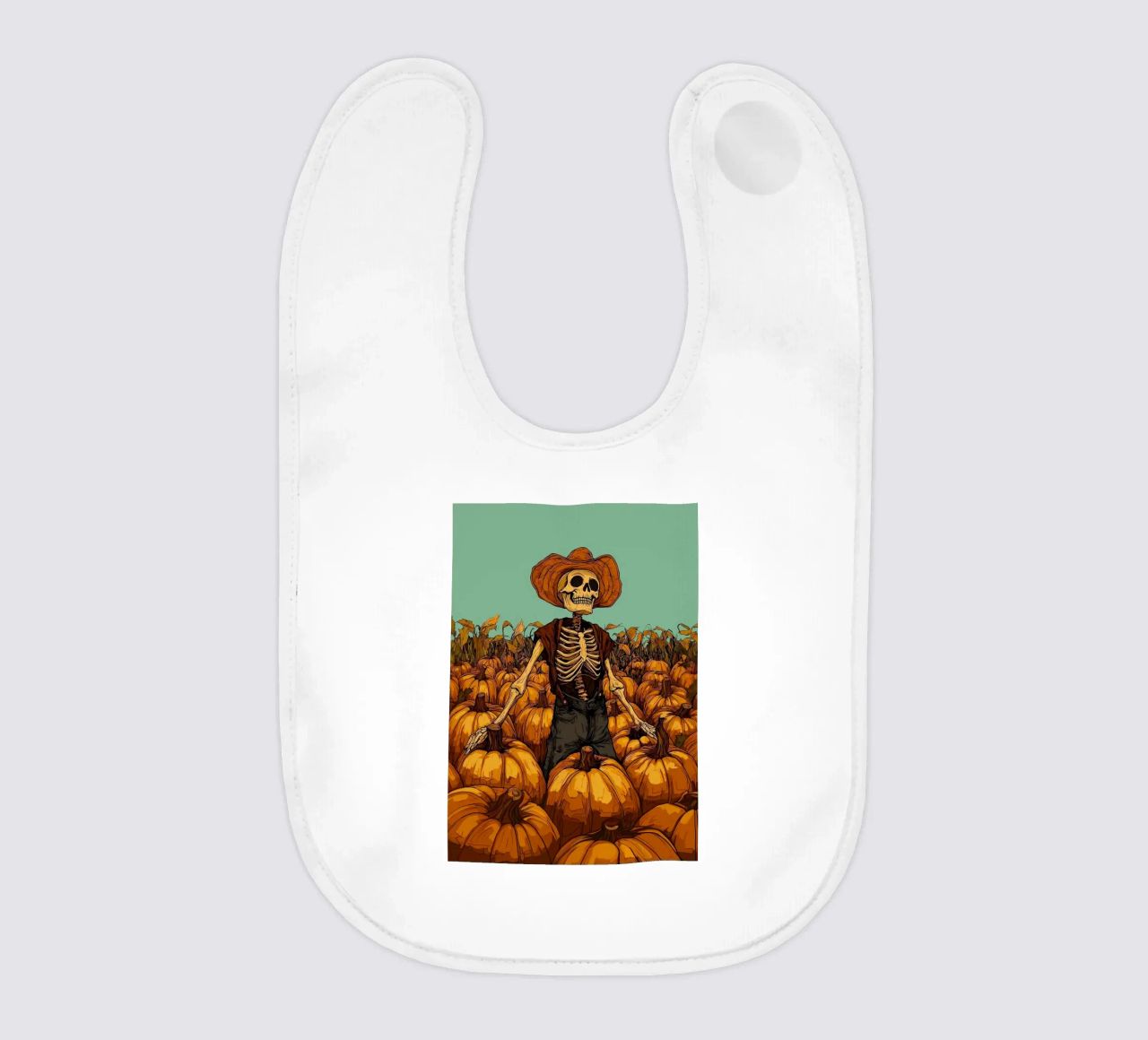 Scheletro contadino di zucca bavaglino da Caeson
