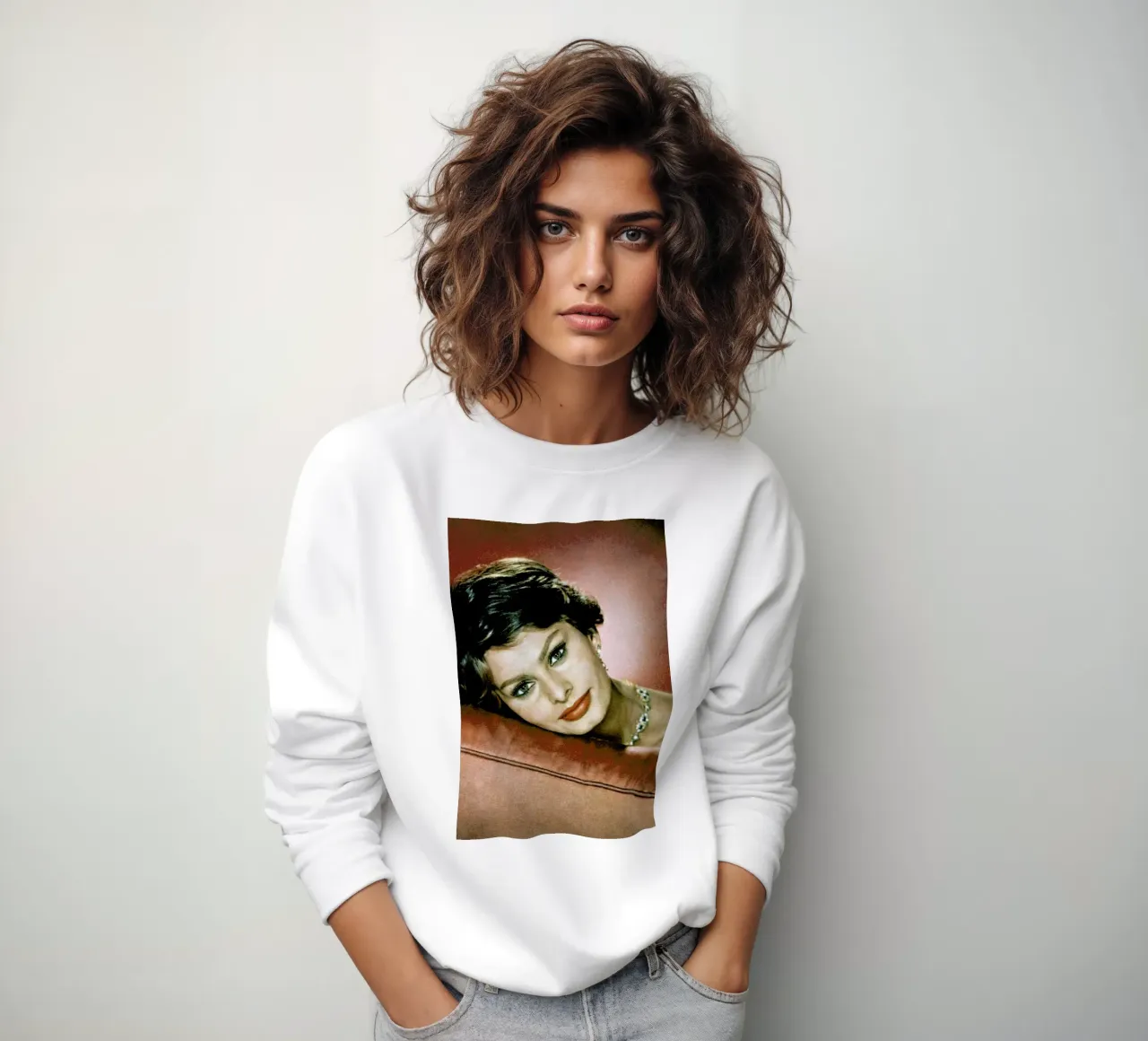Sophia Loren in the Sixties felpa da Gallery Print and Art Limited