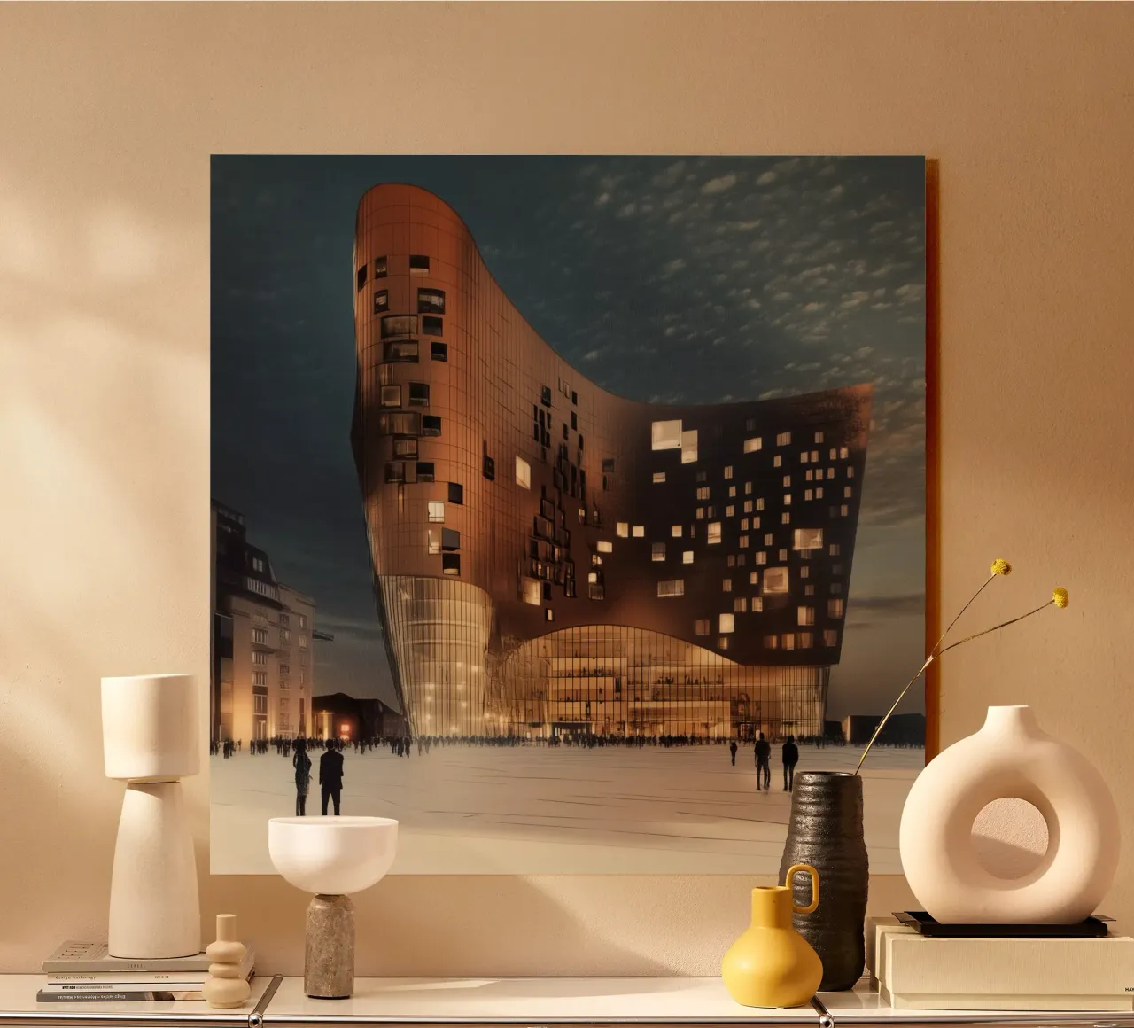 Urban Architecture acrylic glass by Headless Monkeys