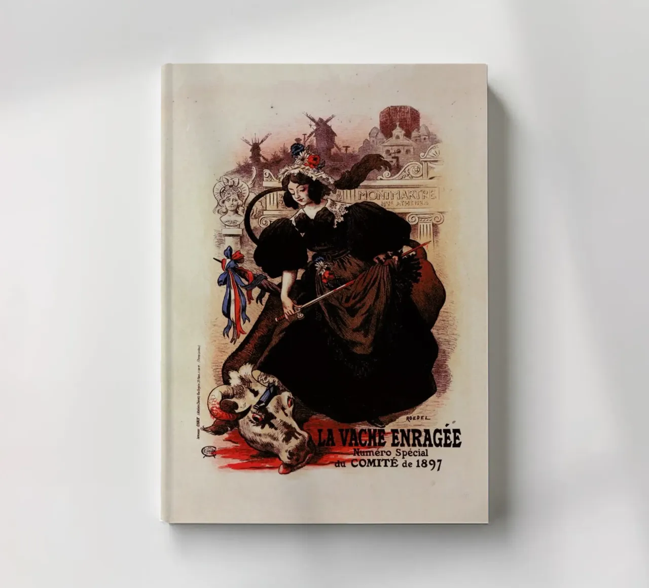 Poster for Vache enragée - Roedel notebook by Artokoloro Quint Lox Ltd