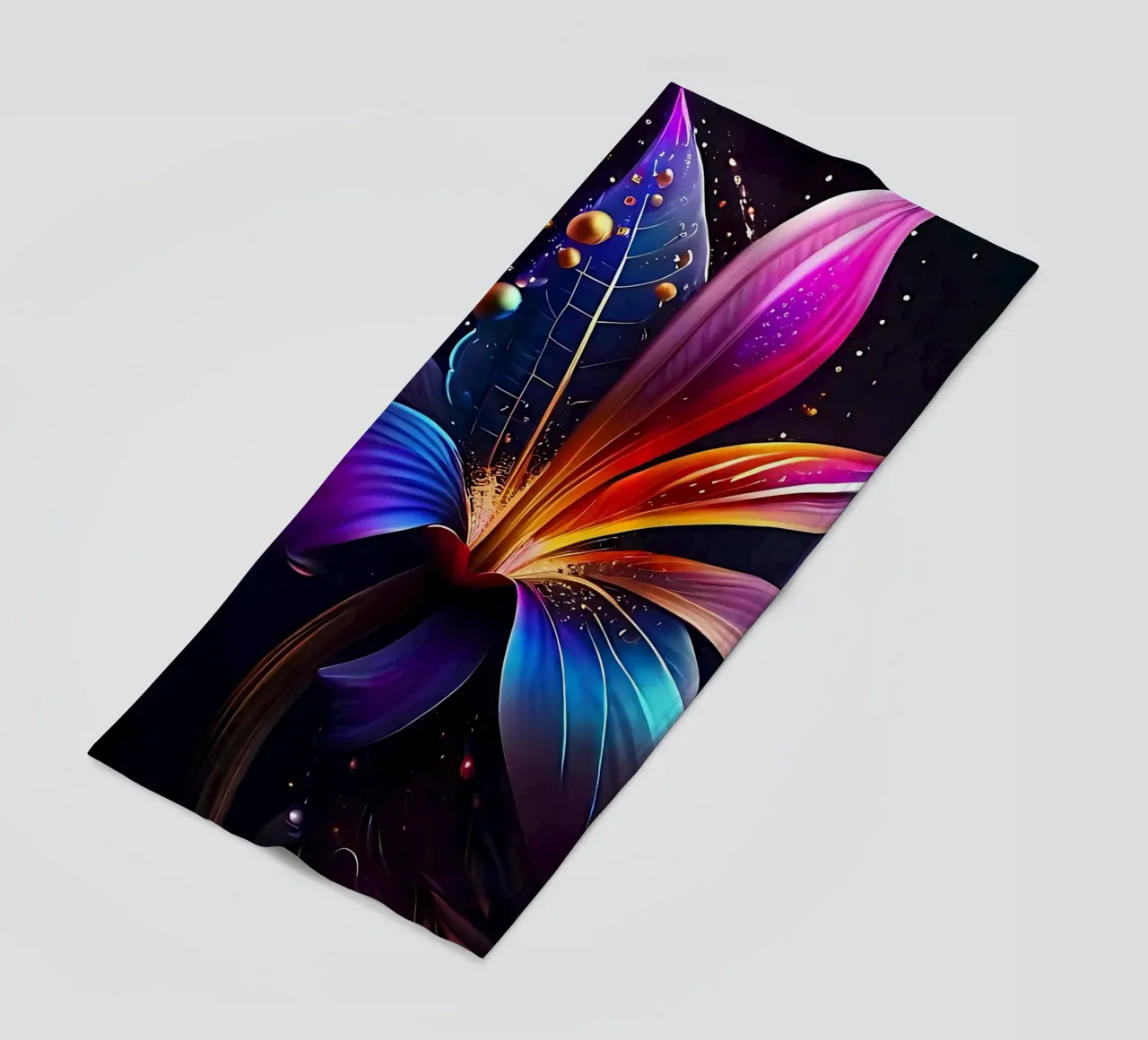 Fiori Nebula telo mare da LM2KONE
