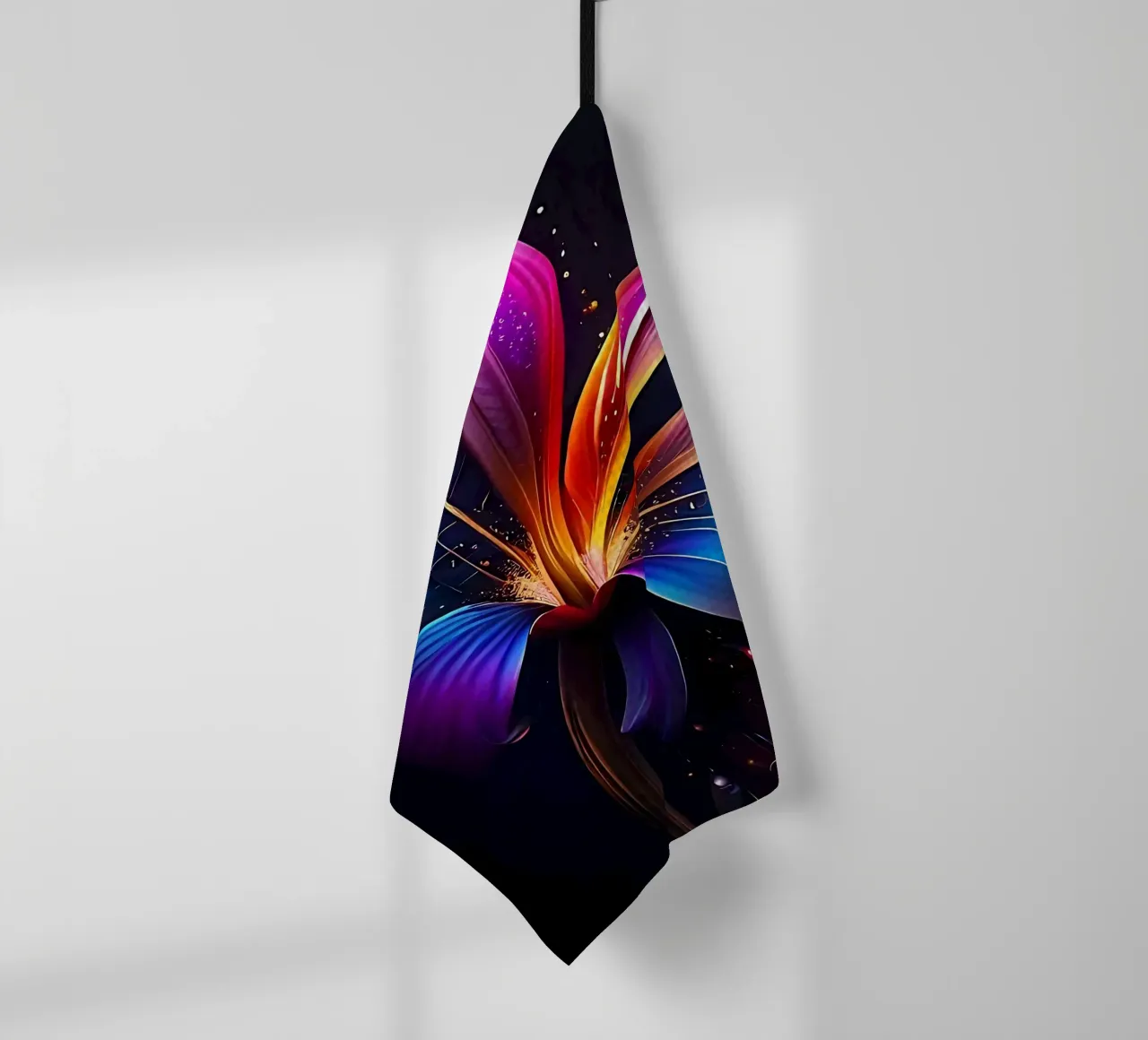 Fiori Nebula canovaccio da cucina da LM2KONE