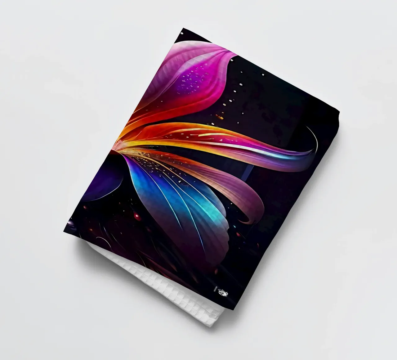 Fiori Nebula canovaccio da cucina da LM2KONE
