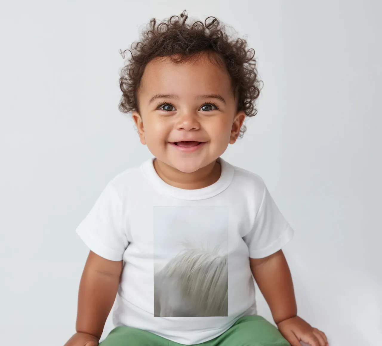 Horses Mane baby t-shirt by Victoria Frost