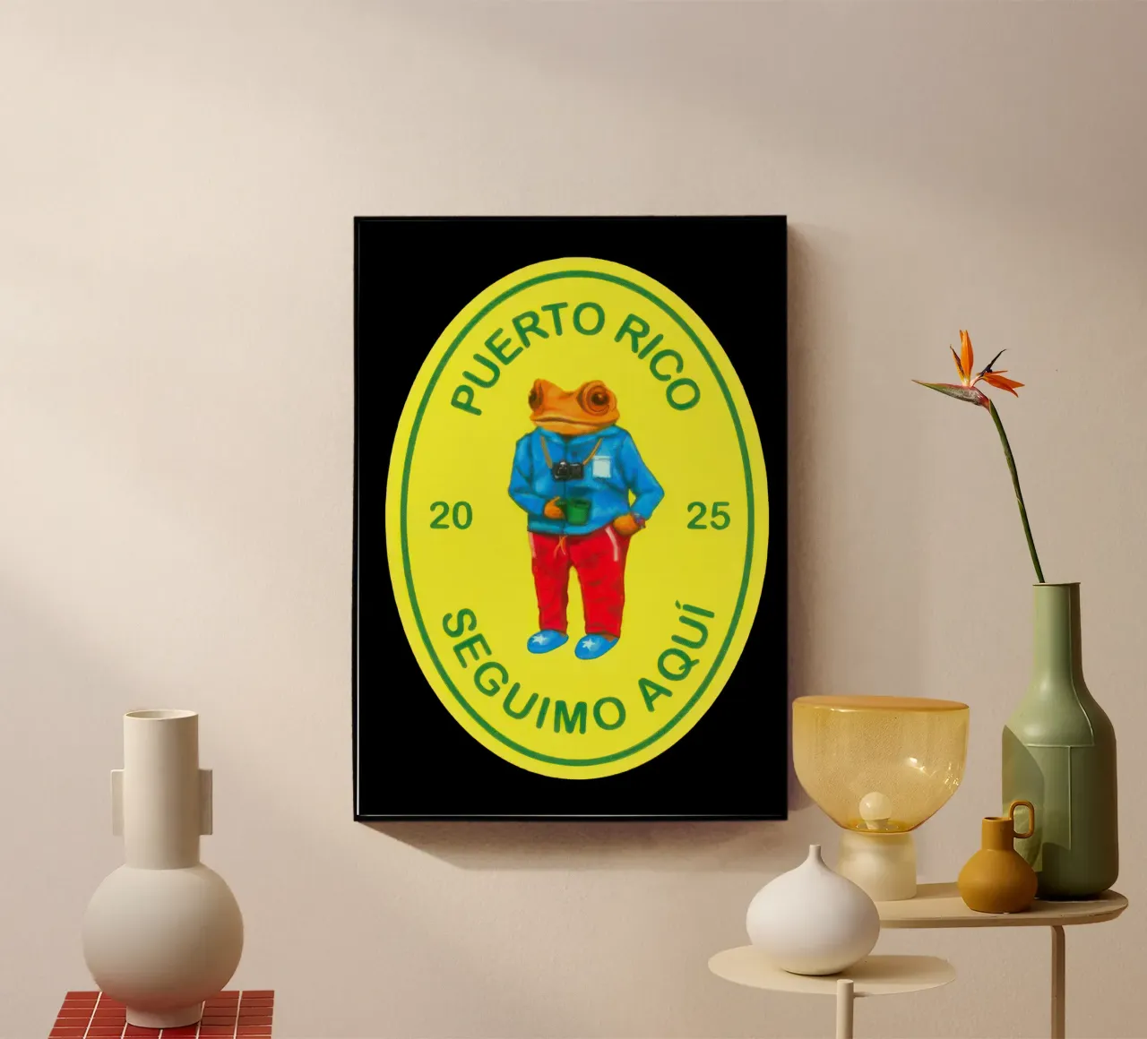 Stoute Bunny Concho V1 acryl van heatherloulin