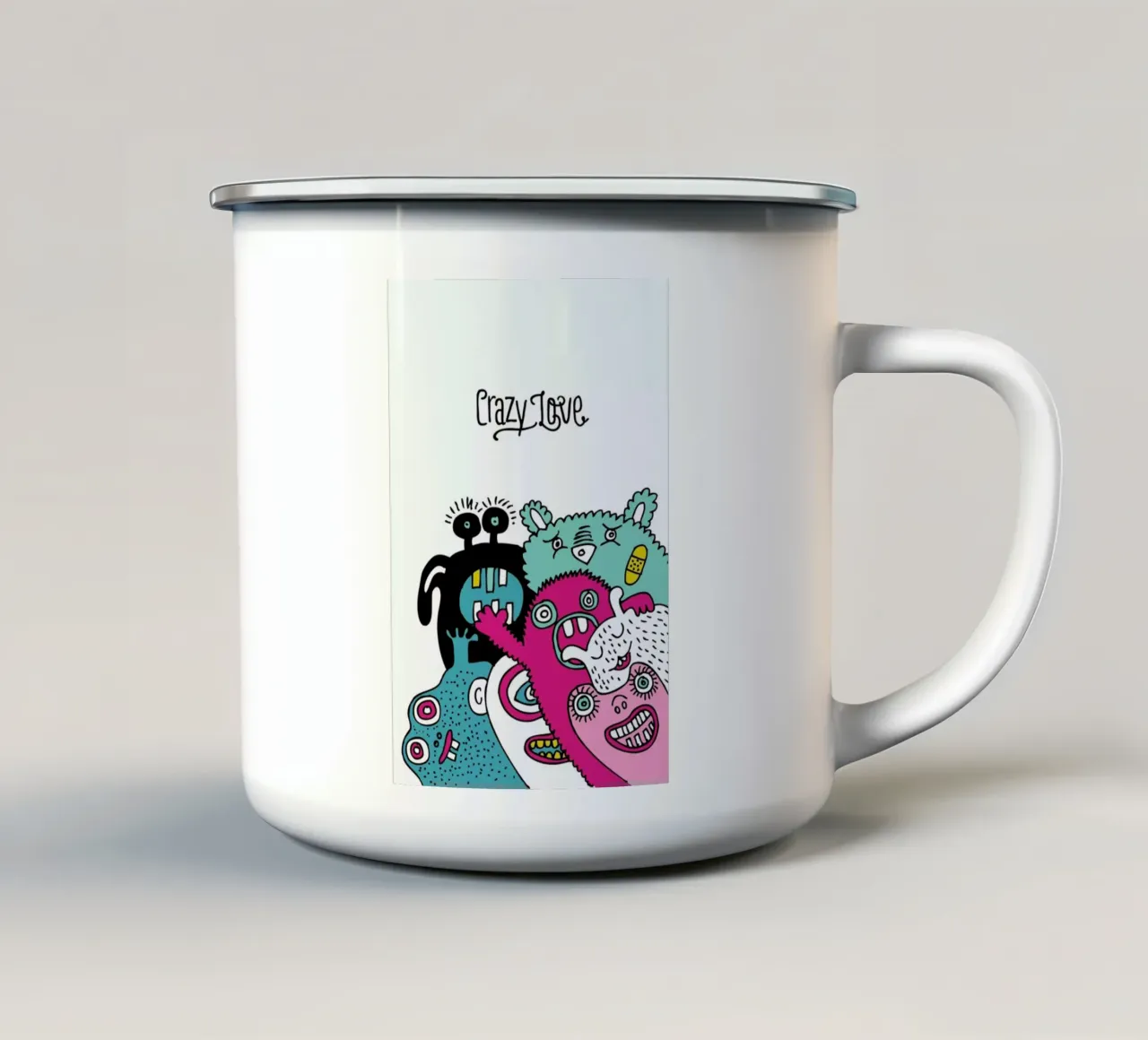 Crazy Love tazza in smalto da a Love Supreme