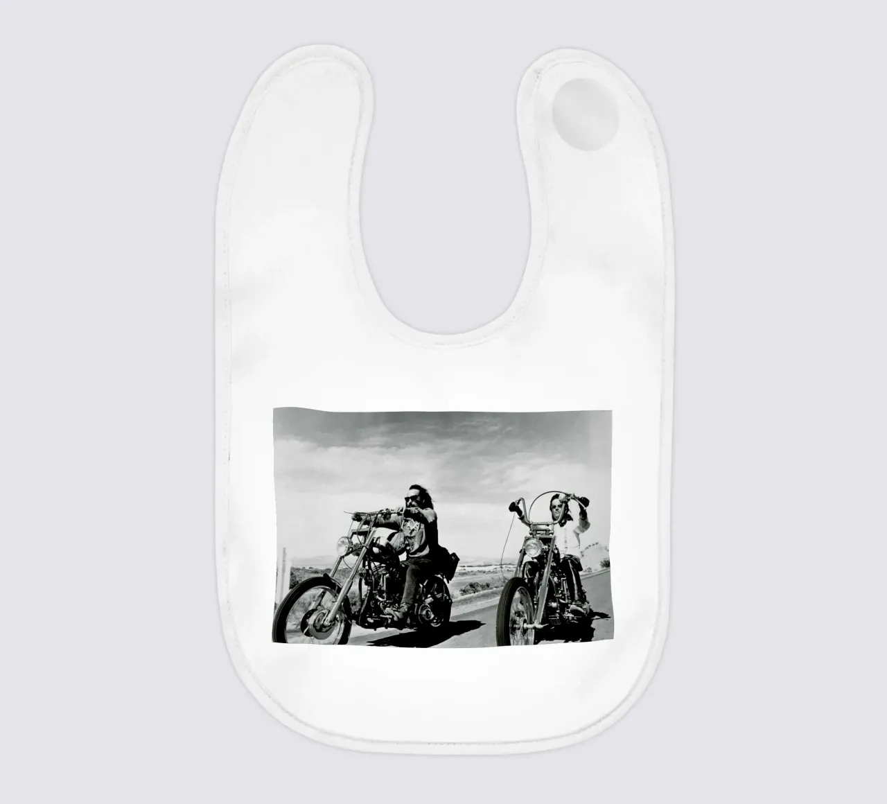Dennis Hopper & Peter Fonda, 'Easy Rider' bavaglino da Gallery Print and Art Limited