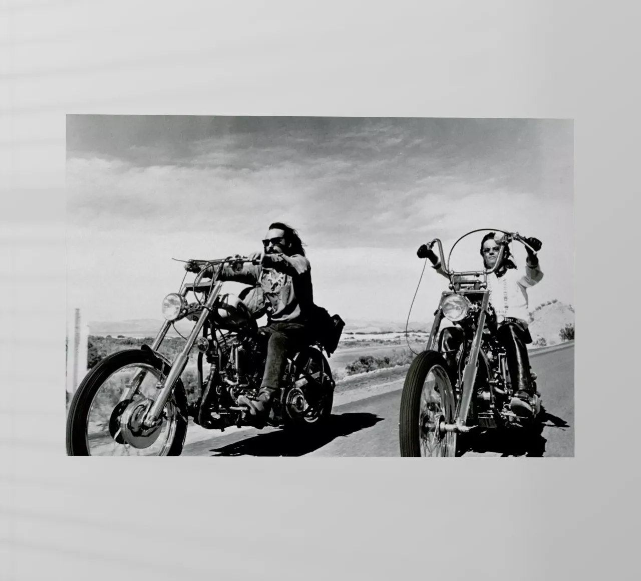 Dennis Hopper & Peter Fonda, 'Easy Rider' pellicola backlit da Gallery Print and Art Limited