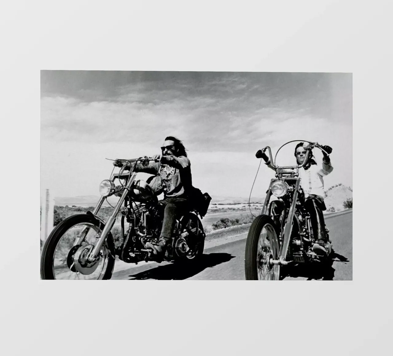 Dennis Hopper & Peter Fonda, 'Easy Rider' pellicola backlit da Gallery Print and Art Limited