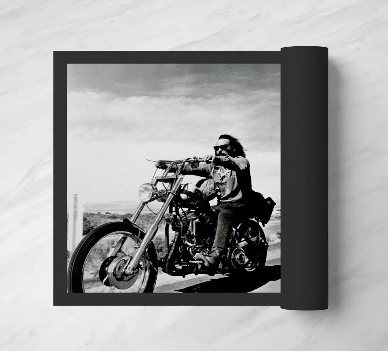 Dennis Hopper & Peter Fonda, 'Easy Rider' zerbino da Gallery Print and Art Limited