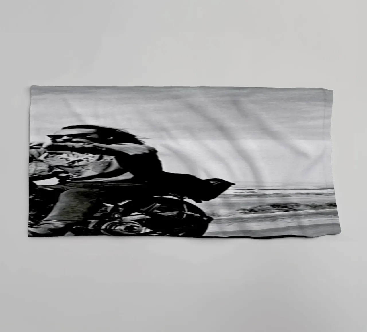 Dennis Hopper & Peter Fonda, 'Easy Rider' asciugamano da bagno da Gallery Print and Art Limited