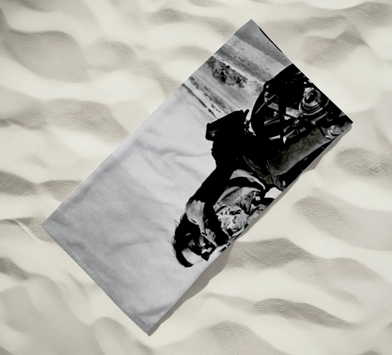 Dennis Hopper & Peter Fonda, 'Easy Rider' telo mare da Gallery Print and Art Limited