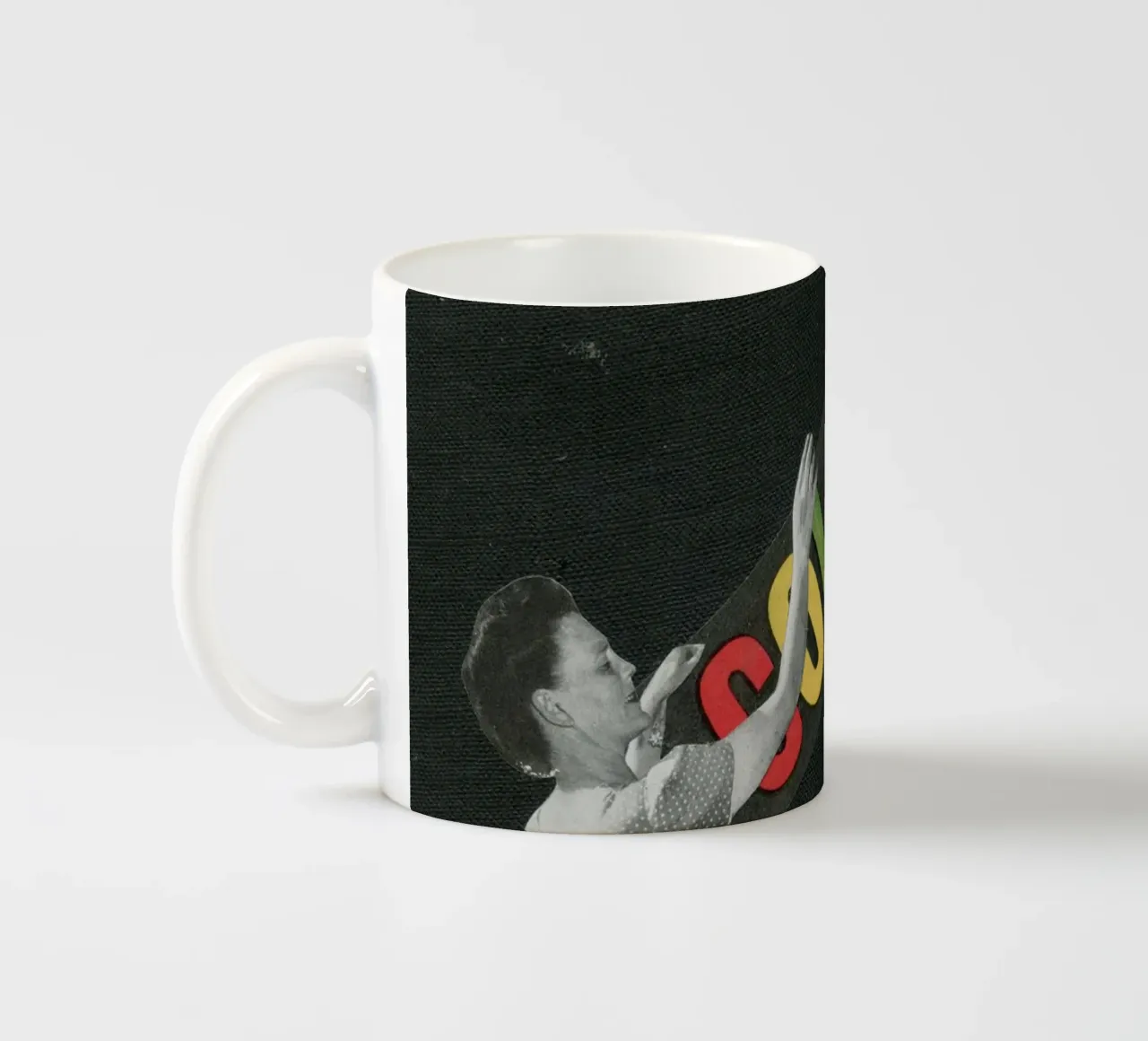 Colore futuro tazza in ceramica da Cassia Beck Collage