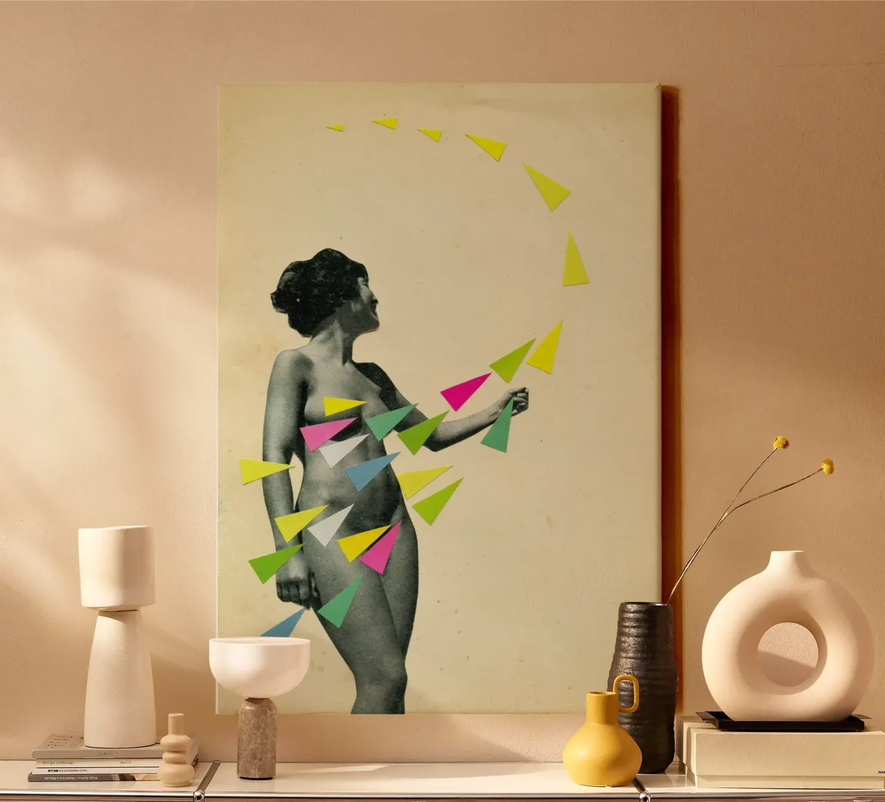 È una tromba d'aria tela da Cassia Beck Collage